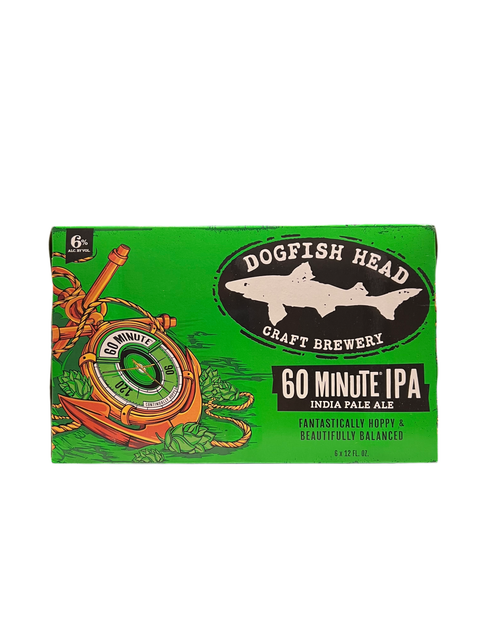 Dogfish Head 60 Minute IPA 6-Pack (12oz)