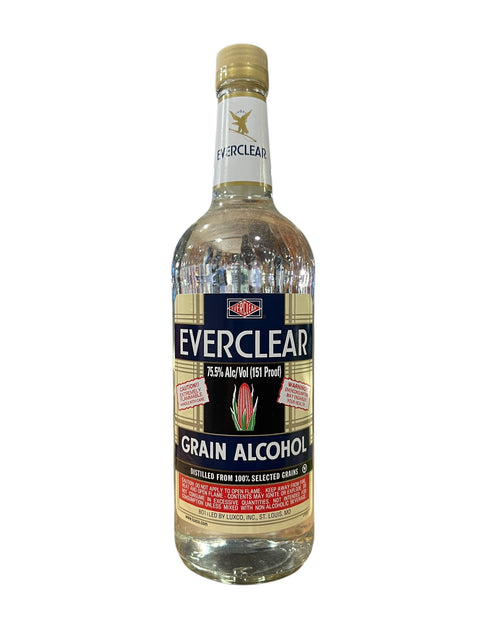 Everclear Grain Alcohol 151 Proof (750ml)