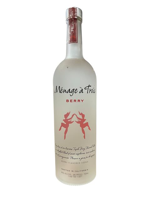 Ménage à Trois Vodka - Berry (750ml)