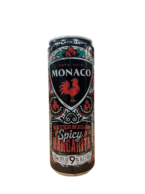 Monaco Watermelon Spicy Margarita (12oz)