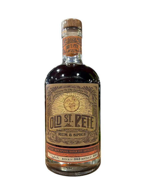 Old St. Pete Spiced Rum (750ml)