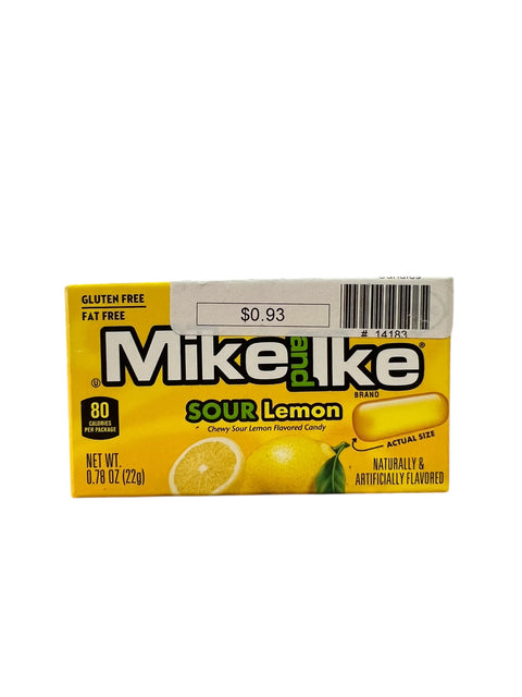 Mike and Ike Sour Lemon