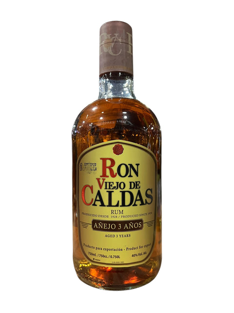 Ron Viejo de Caldas Añejo 3 Años (750ml)