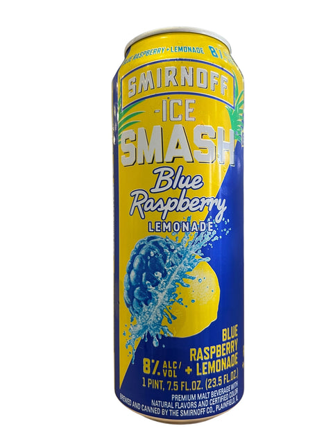 Smirnoff Ice Smash - Blue Raspberry Lemonade (23.5oz)