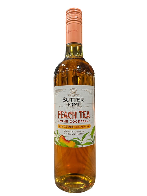 Sutter Home - Wine Cocktail Black Tea & Peach