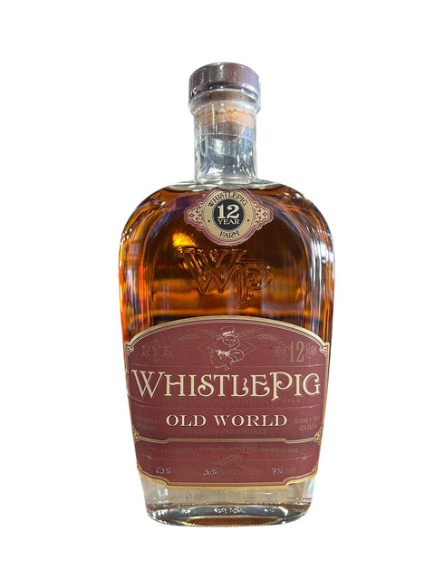 WhistlePig Old World Rye Whiskey 12yr (750ml)