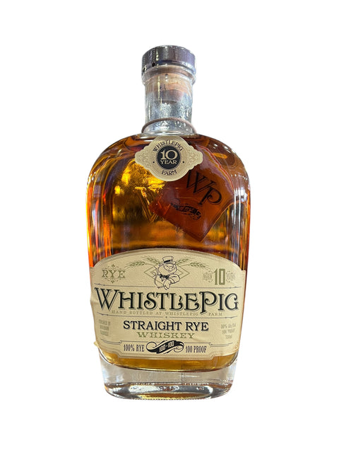 WhistlePig Straight Rye Whiskey 10yr (750ml)