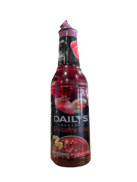 Daily’s Cocktail - Grenadine Syrup (33.8oz) Non-Alcoholic