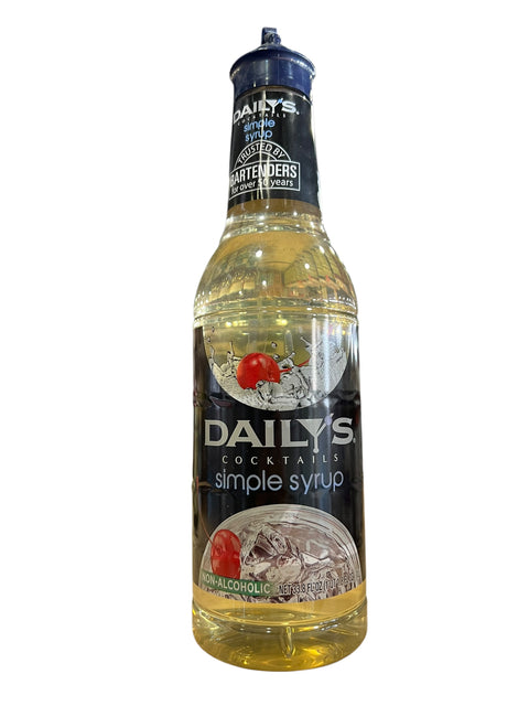 Daily’s Cocktail - Simple Syrup (33.8oz) Non-Alcoholic