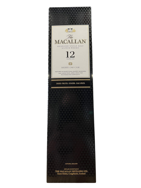 Macallan 12 Year Old Sherry Oak Cask