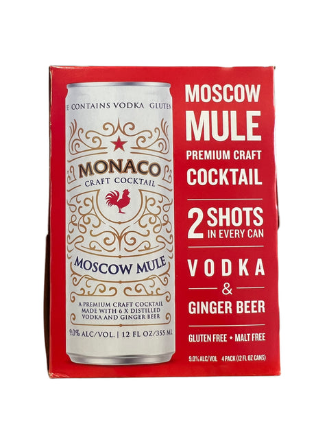 Monaco Moscow Mule 4-Pack (12oz)