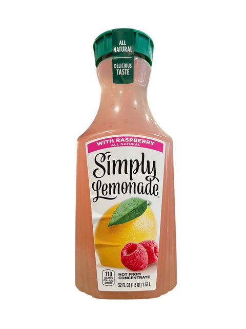 Simply Lemonade With Raspberry