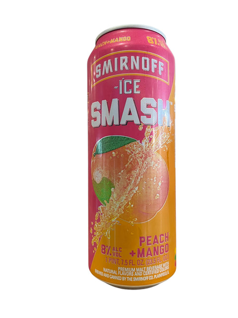 Smirnoff Ice Smash - Peach + Mango (23.5oz)