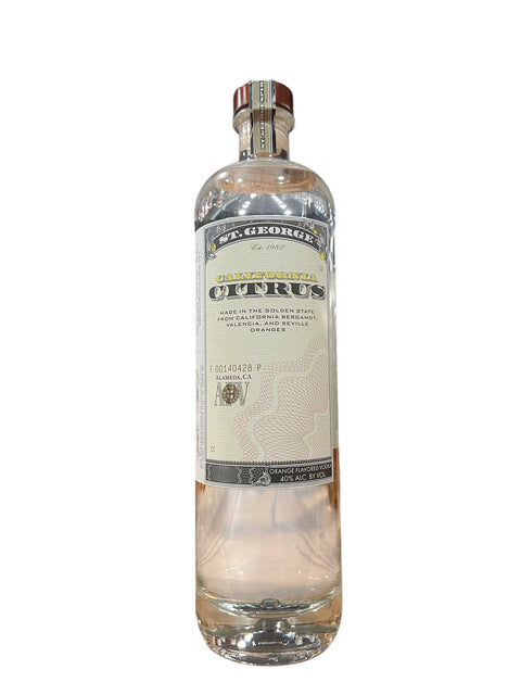 St. George California Citrus Vodka