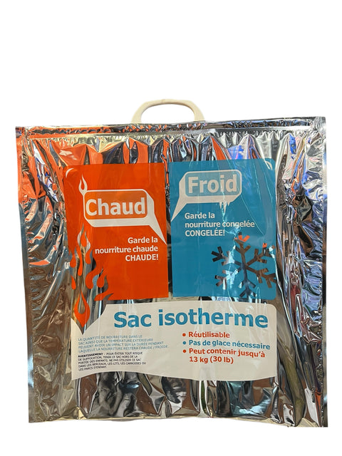 A cold/warm temperature bag