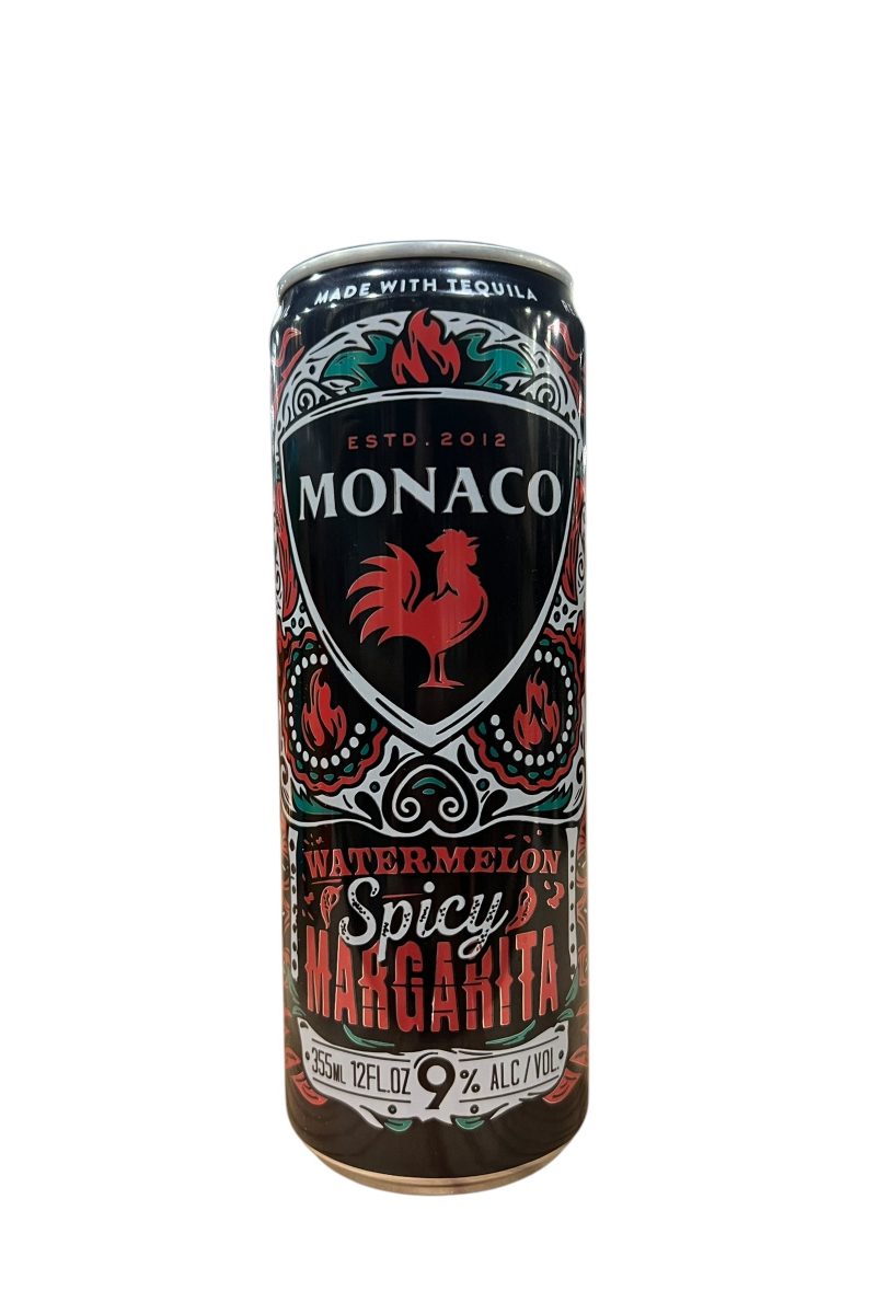 Monaco Watermelon Spicy Margarita (12oz)