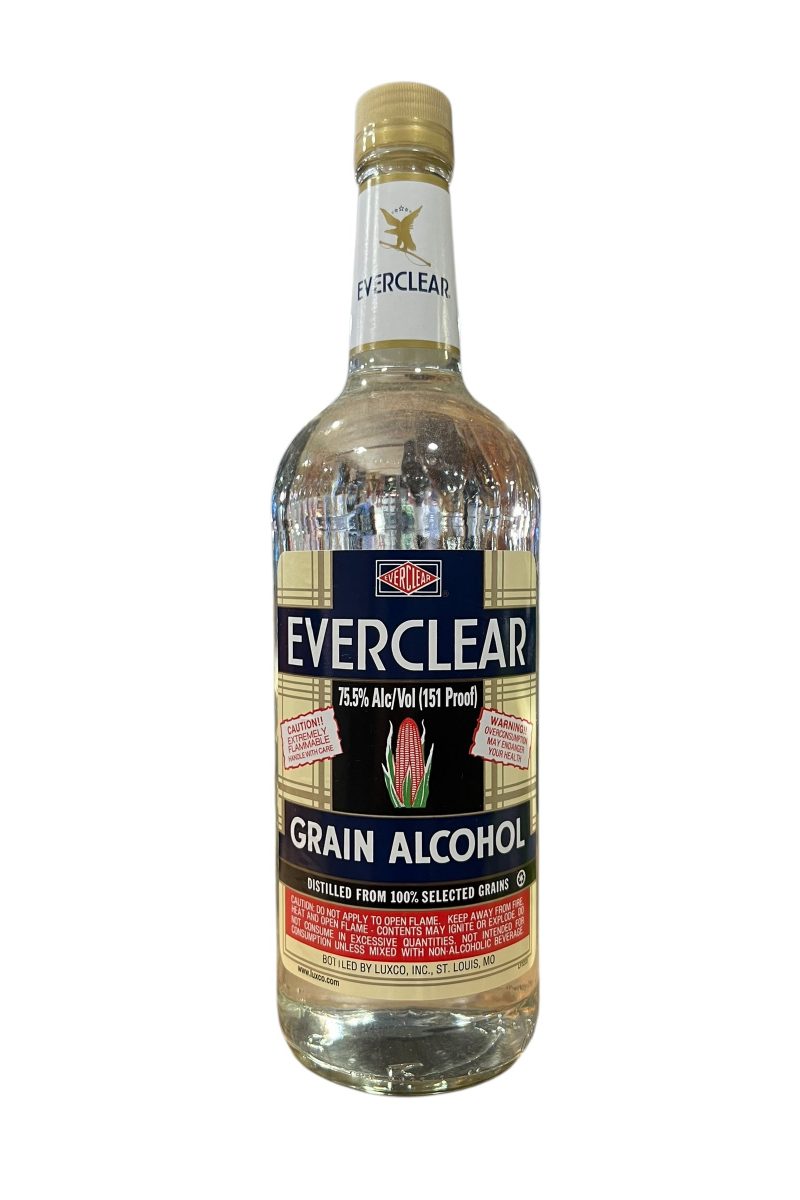 Everclear Grain Alcohol 151 Proof (750ml)