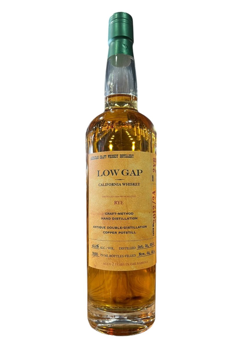 Low Gap Rye Whiskey