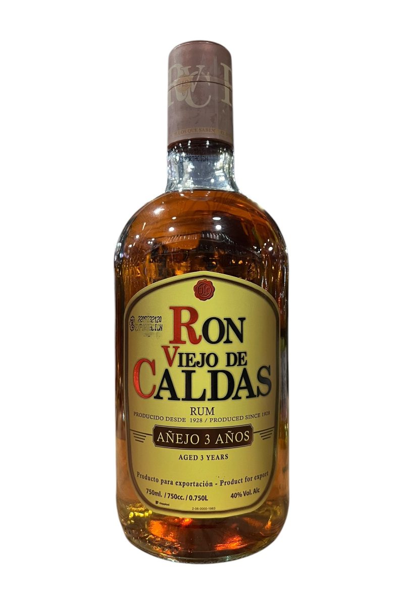 Ron Viejo de Caldas Añejo 3 Años (750ml)