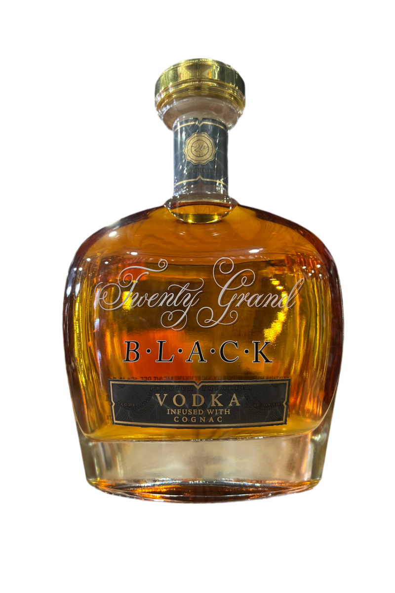 Twenty Grand Black Vodka (750ml)