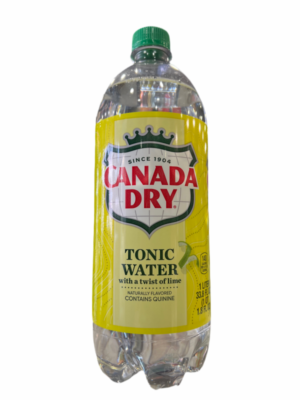 Canada Dry - Tonic Water With a Twist of Lime (1L)