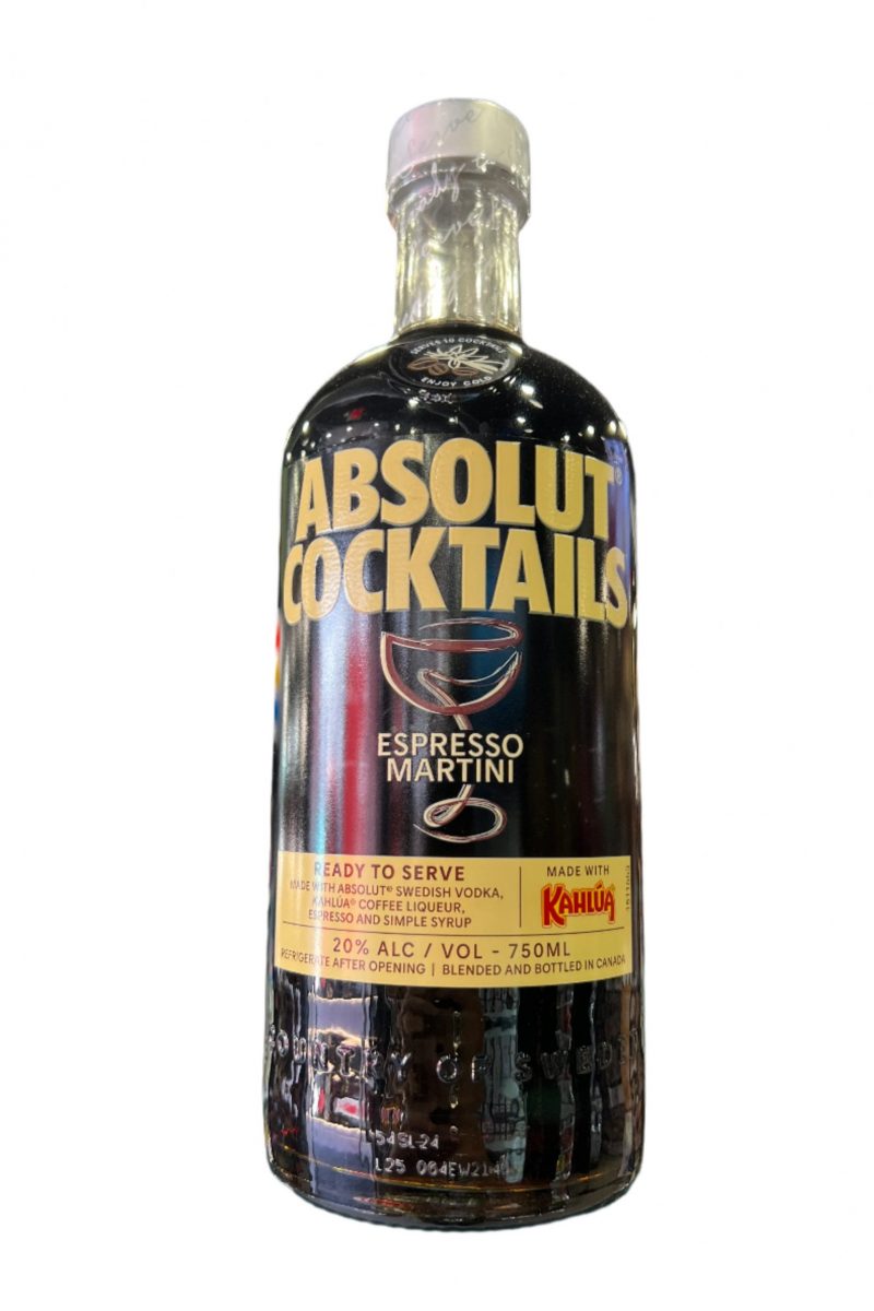Absolut Cocktails Espresso Martini (750ml)