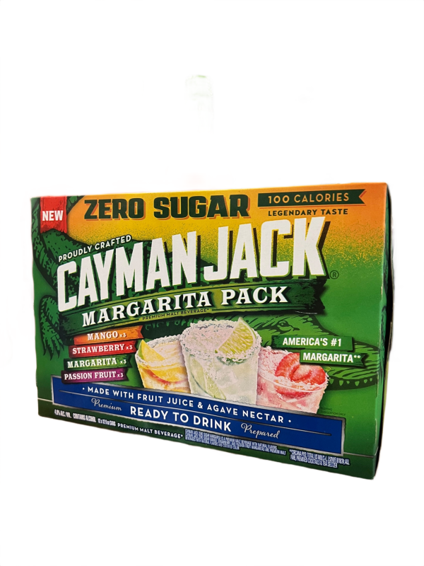 Cayman Jack Margarita Zero Sugar 12 Pack Can 12oz