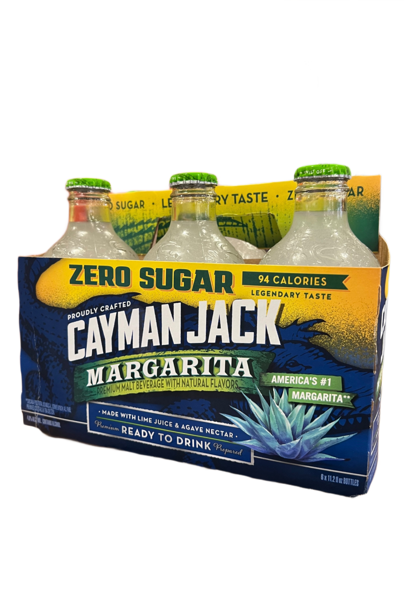 Cayman Jack Margarita Zero Sugar 6 Pack 11.2oz Bottle