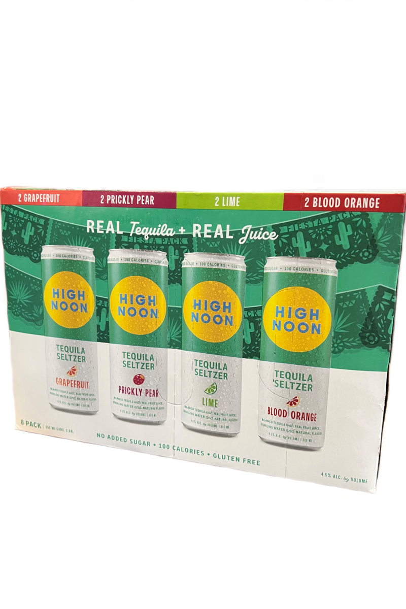 High Noon Tequila Seltzer Fiesta 8 Pack 12oz