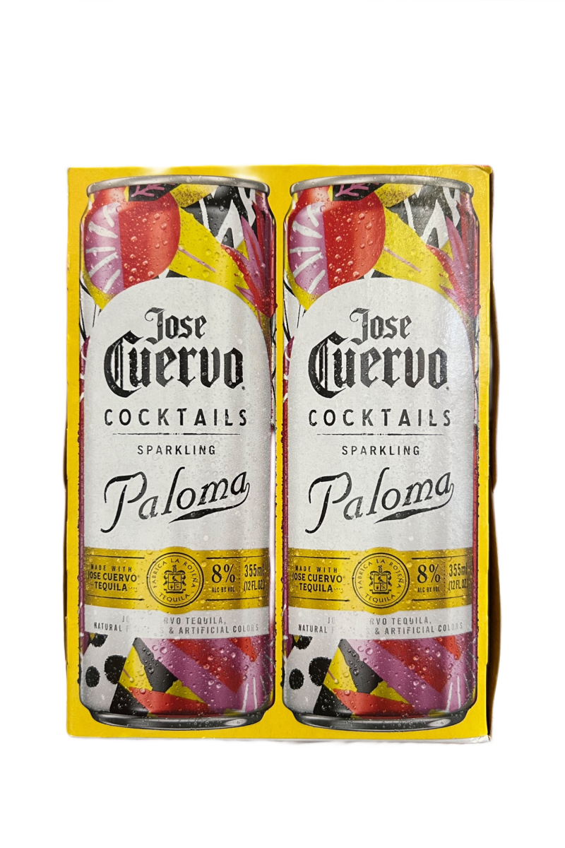 Jose Cuervo Sparkling Cocktails Paloma 4 Pack 12oz