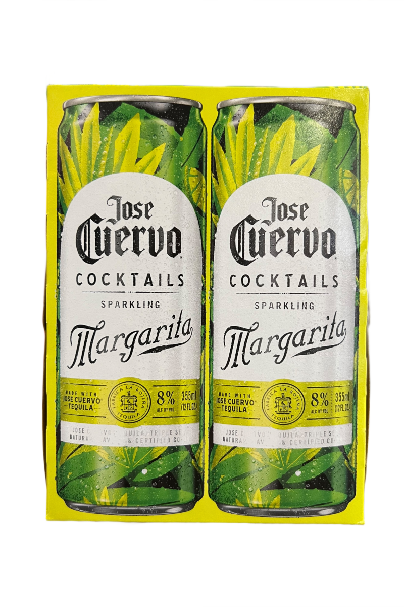 Jose Cuervo Sparkling Cocktails Margarita 4 Pack 12oz