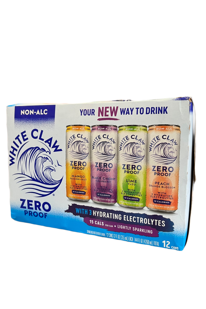 IMG_2383 White Claw Zero Proof Non Alcohol 12 Pack Can 12oz