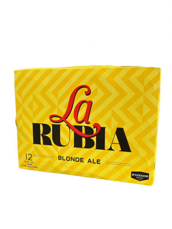 La Rubia Blonde Ale 12 Pack Can 12oz