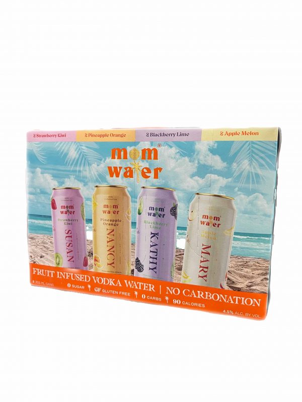 Mom Water Variety 8 Pack Can 12oz
