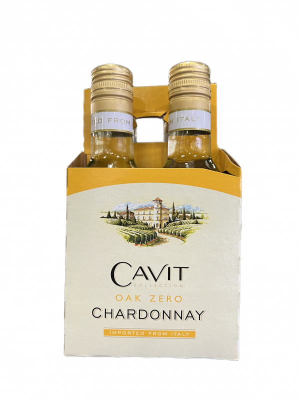 Cavit Chardonnay 4 Pack 187ml