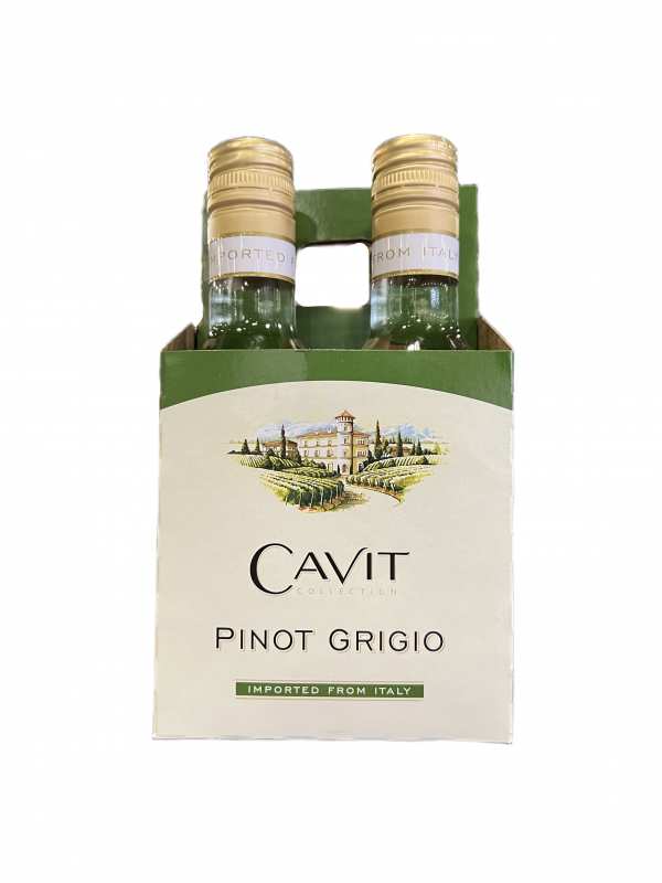 Cavit Pinot Grigio 4 Pack 187ml