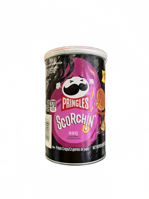 Pringles Potato Crisps Scorchin' BBQ 2.5oz