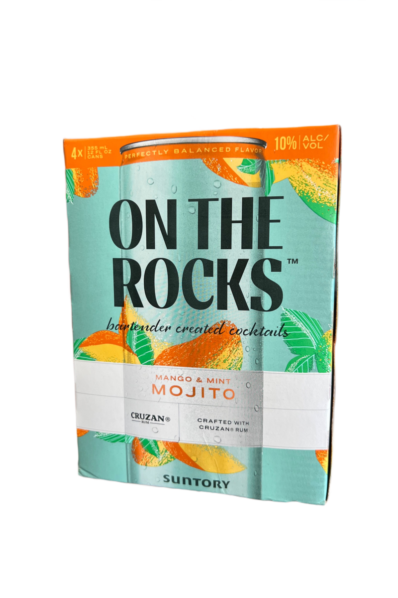 On The Rocks Cocktails Mango & Mint Mojito 4 Pack 12oz