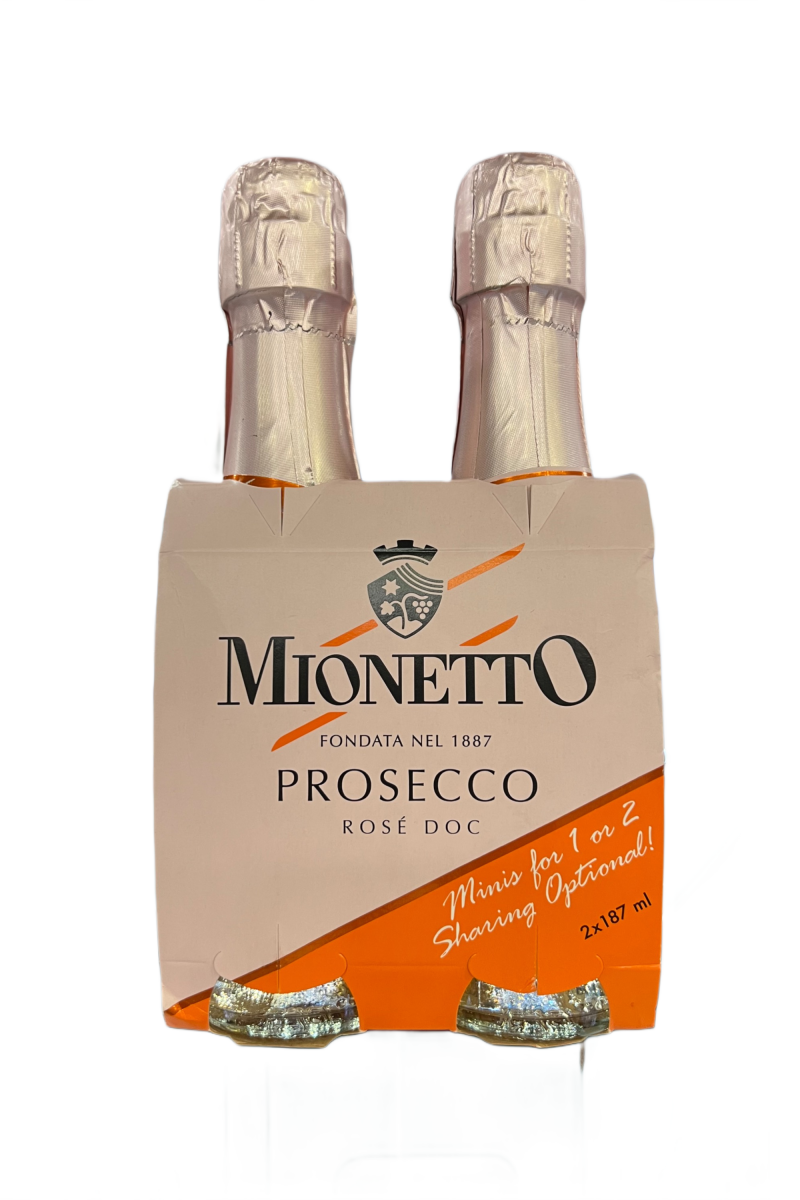 Mionetto Prosecco Rosé 2 Pack (187ml)