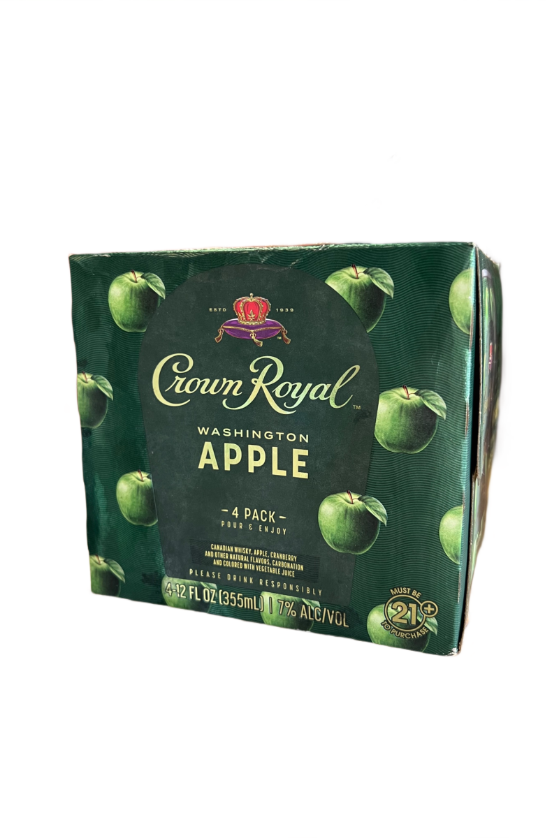 Crown Royal Apple 4 Pack Can 12oz