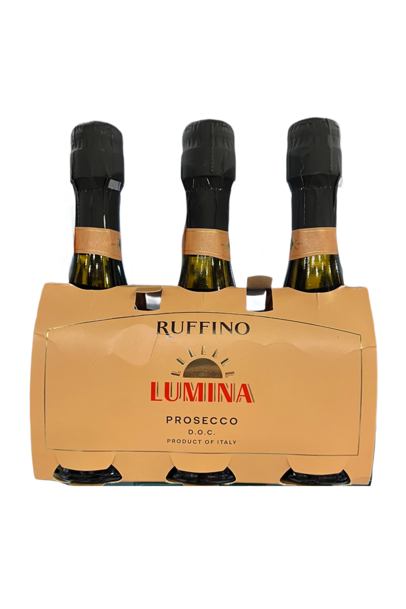 Ruffino Lumina Prosecco DOC 3 Pack 187ml