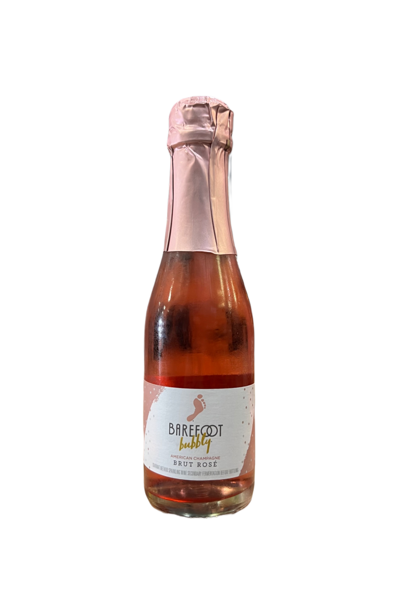 Barefoot Bubbly Brut Rose Single 187ml