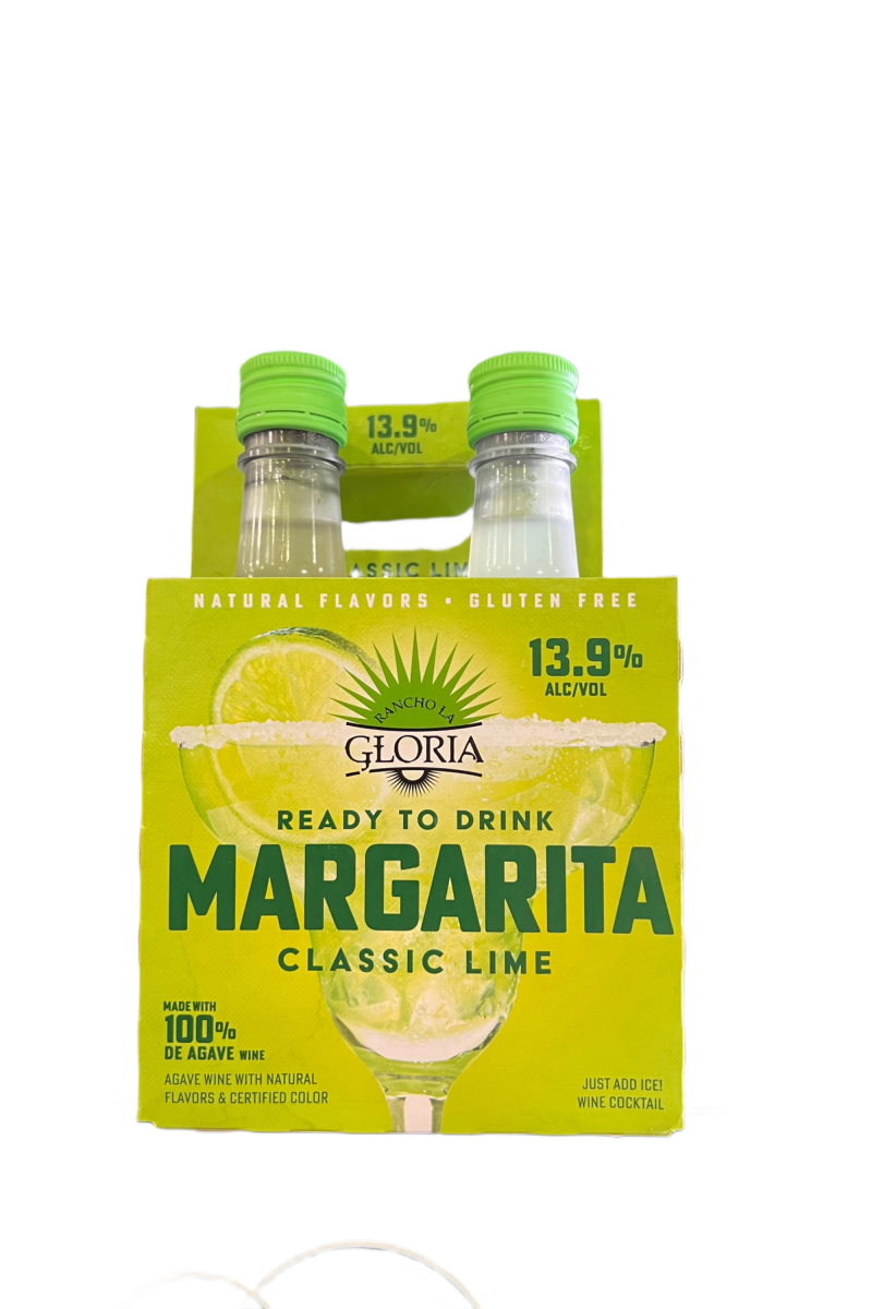Rancho La Gloria Margarita Classic Lime 4 Pack Bottle 187ml