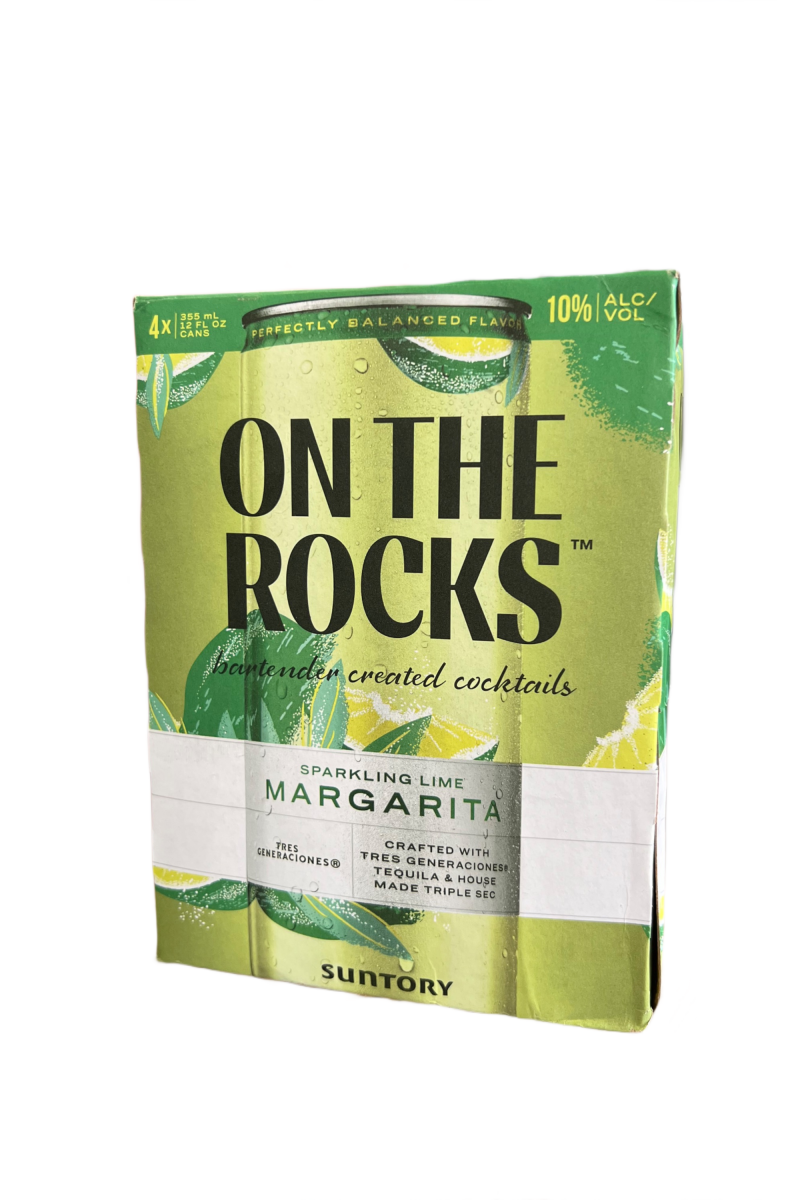 On The Rocks Sparkling Lime Margarita 4 Pack 12oz