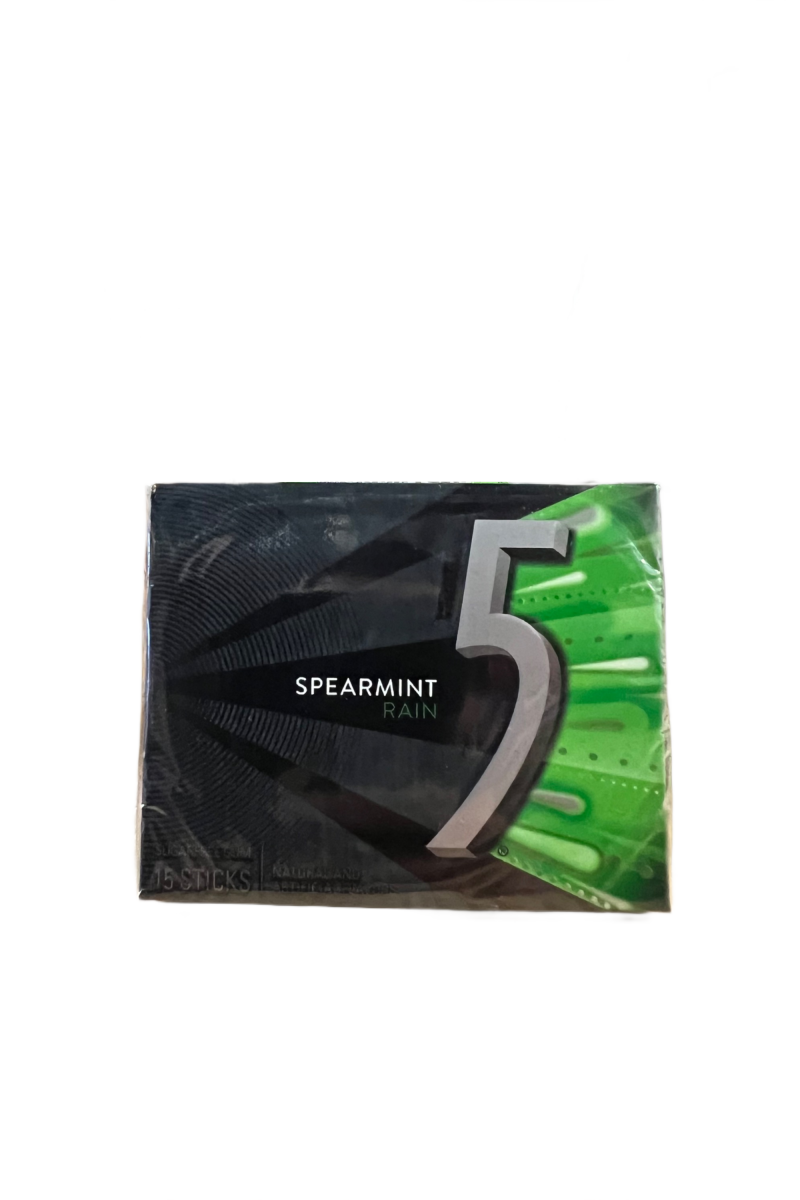 Wrigley's 5 Chewing Gum Spearmint Rain