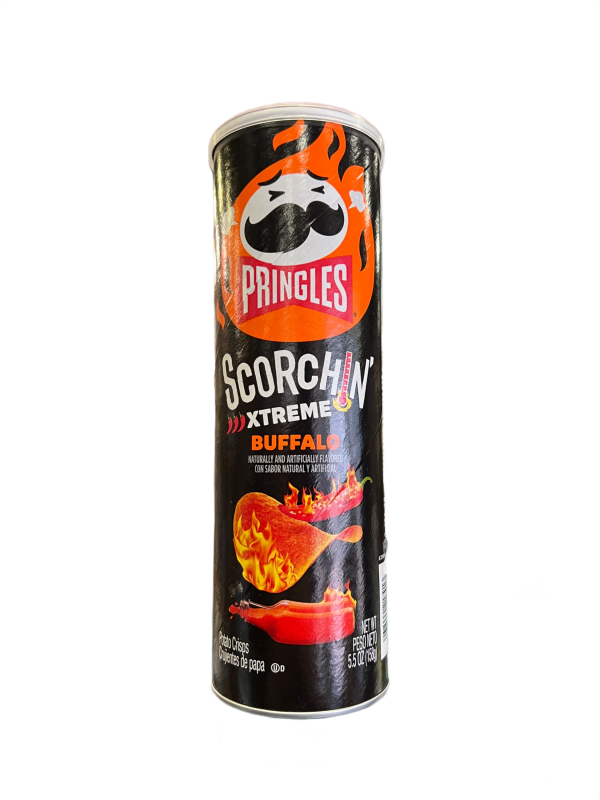 Pringles Potato Crisps Scorchin' Xtreme Buffalo 5.5oz