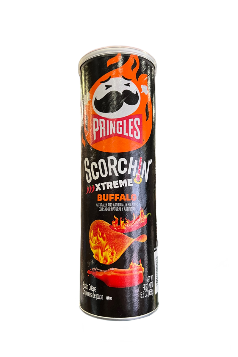 Pringles Potato Crisps Scorchin' Xtreme Buffalo 5.5oz