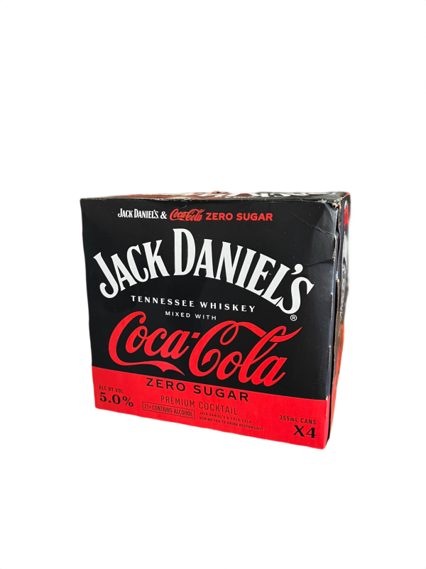Jack Daniel's Coca Cola Zero Sugar Single Can 12oz