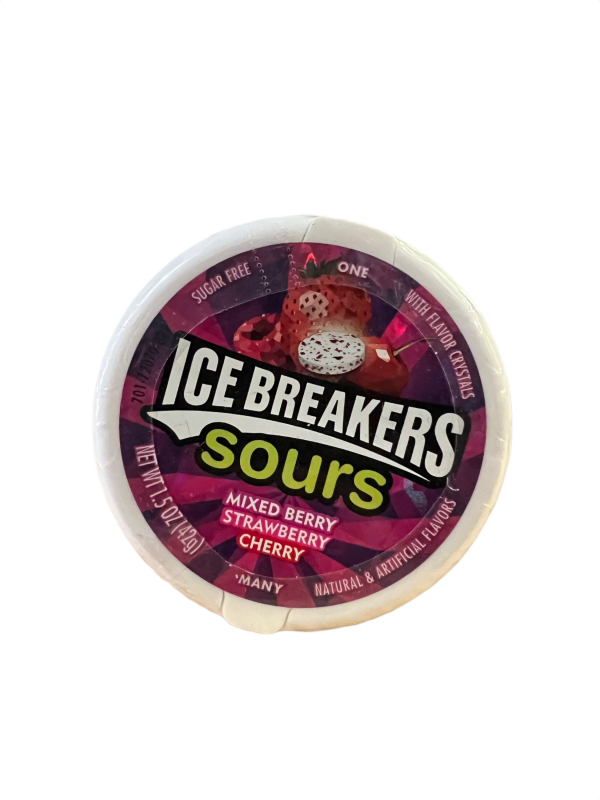Ice Breakers Sours - Mixed Berry Strawberry Cherry