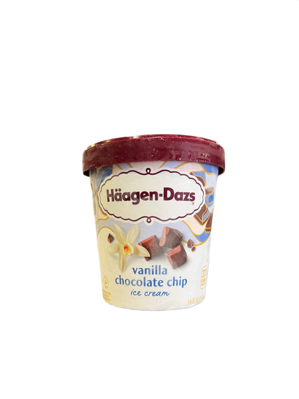 Haagen Dazs Vanilla Chocolate Chip (14oz)